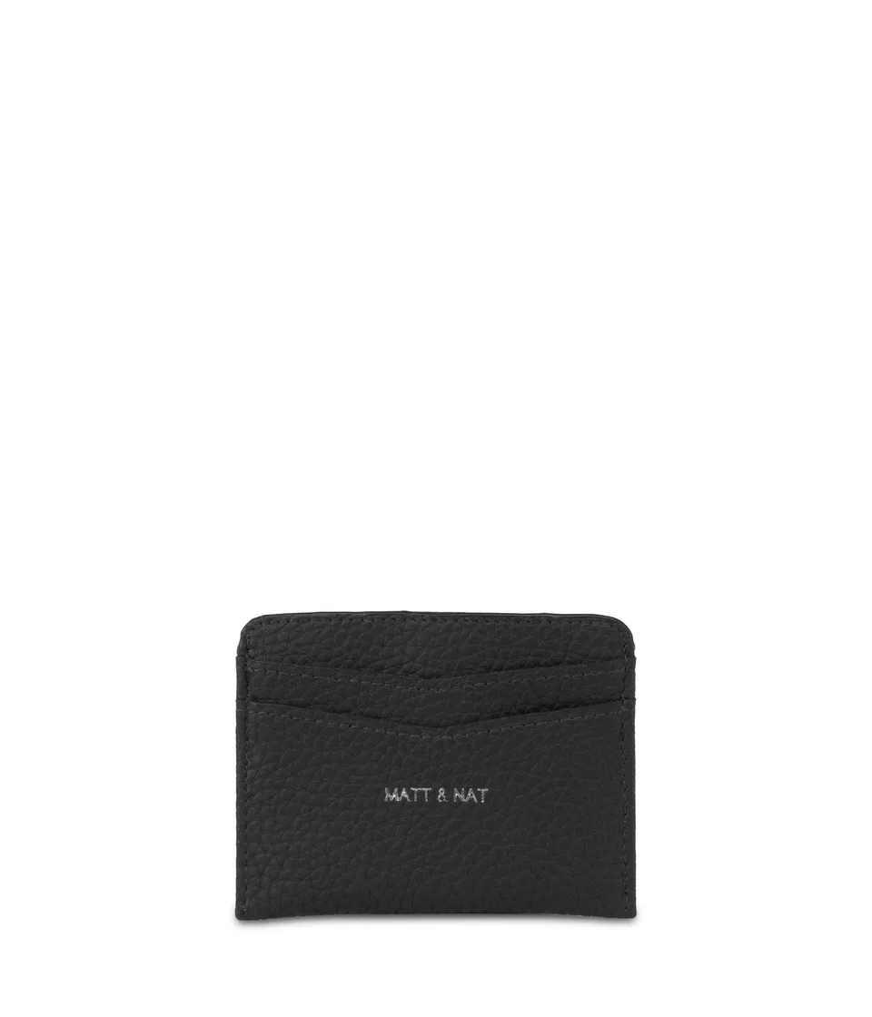 Matt & Nat Junya Purity Kartenetui Schwarz vegan