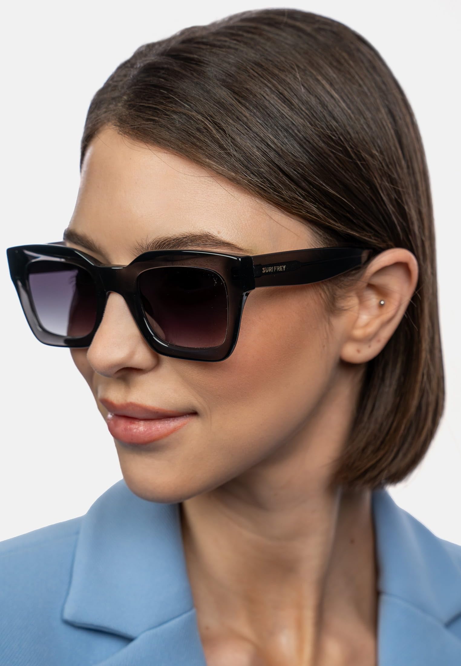 SURI FREY SFY Anny SFW20004 Sonnenbrille Grau Eckig