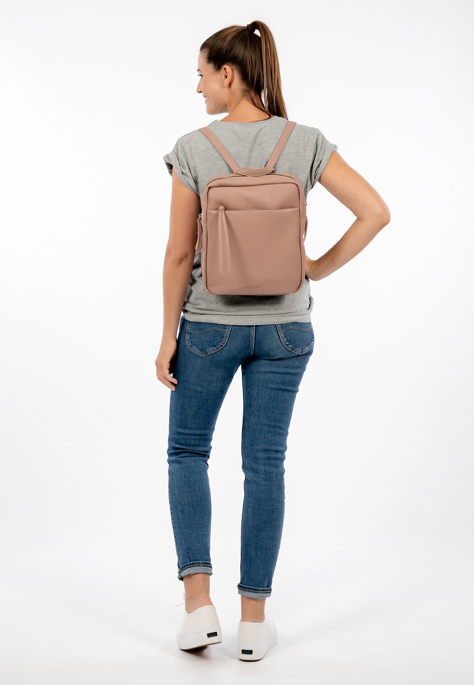 SURI FREY Orry Backpack Rucksack Altrosa klein