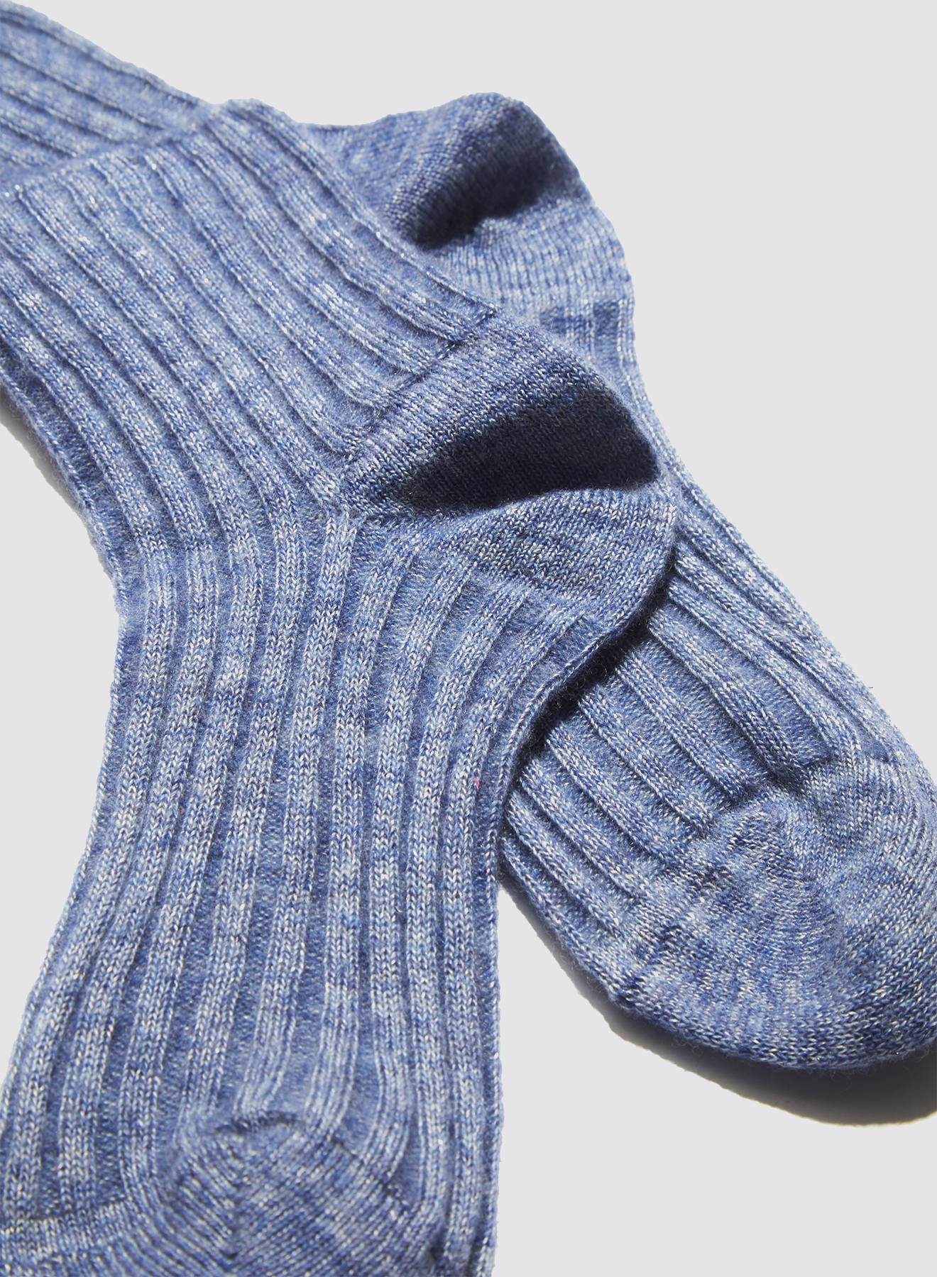 Maria la Rosa WS011UN0203 Socken Hellgrau Cashmere