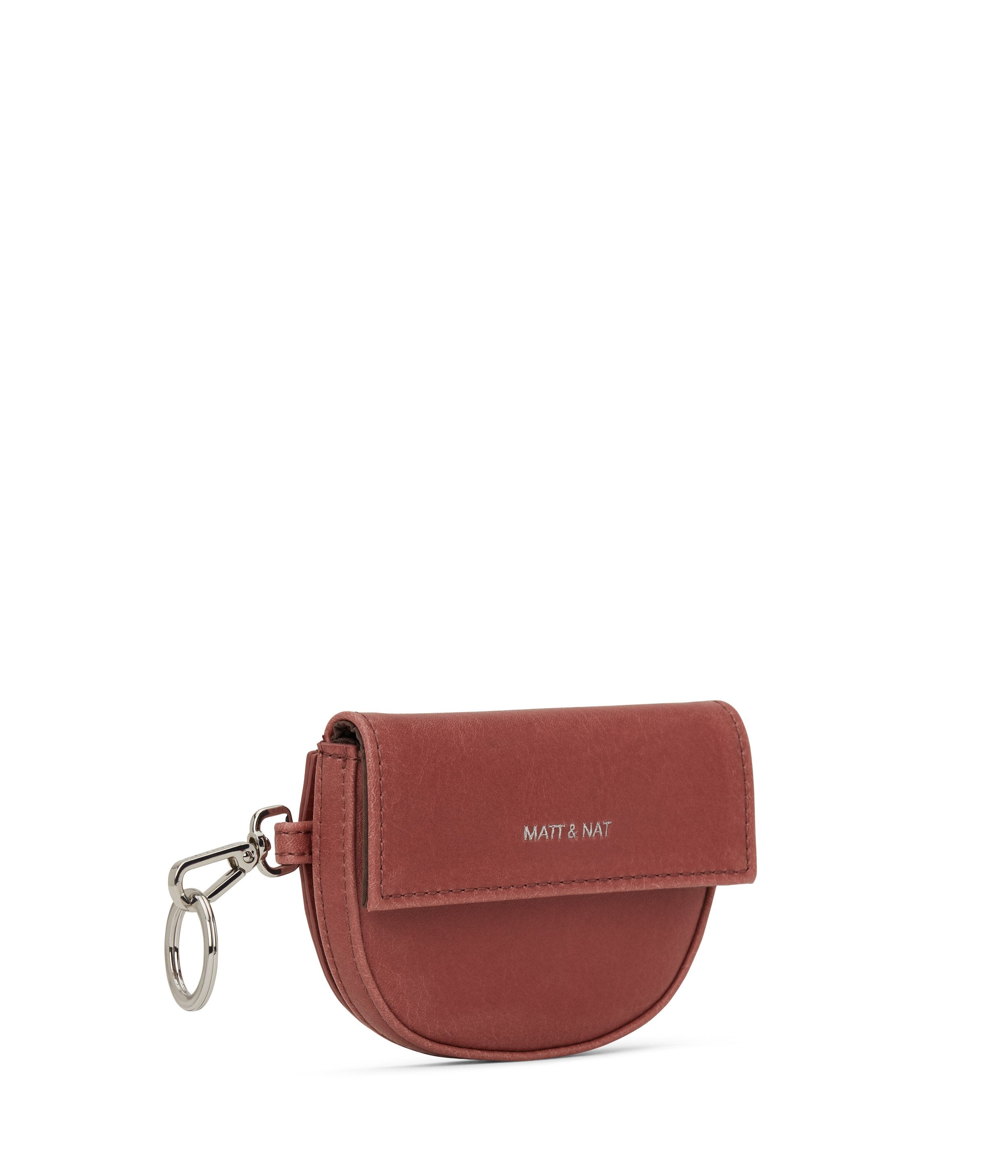Matt & Nat Rego Vintage Münzbeutel schwarz vegan