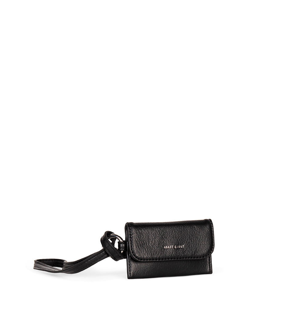 Matt & Nat Valin Kartenetui schwarz veganes Etui