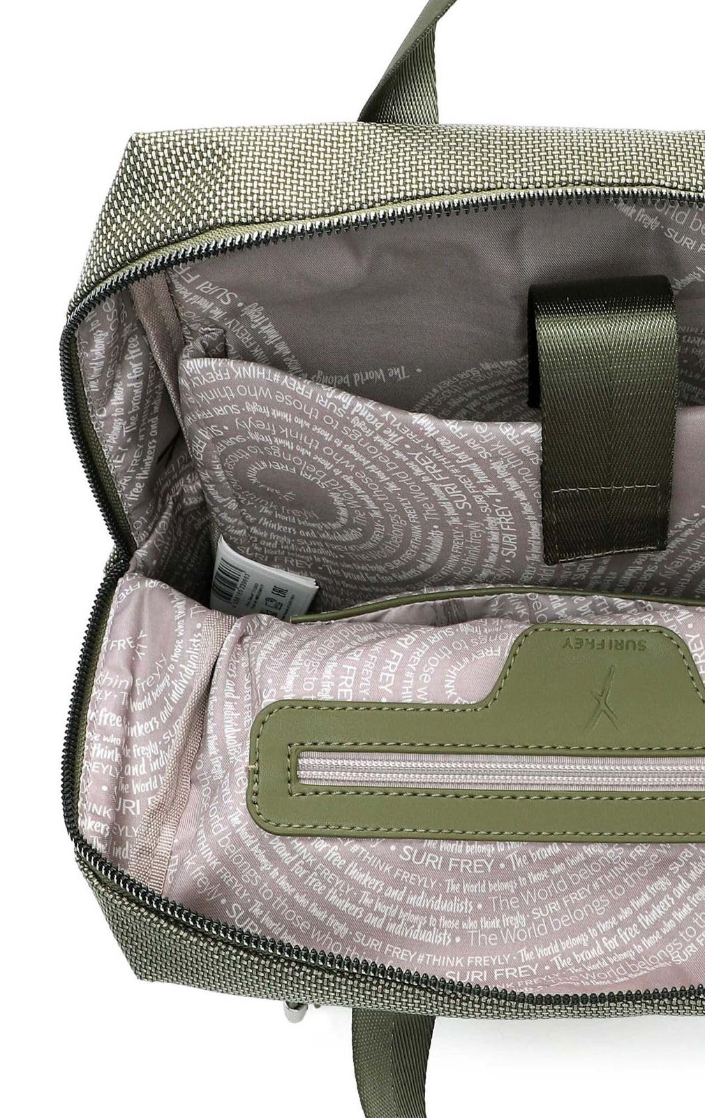 SURI FREY Suri Sports Marry City Backpack M Rucksack Lightkhaki Laptopfach