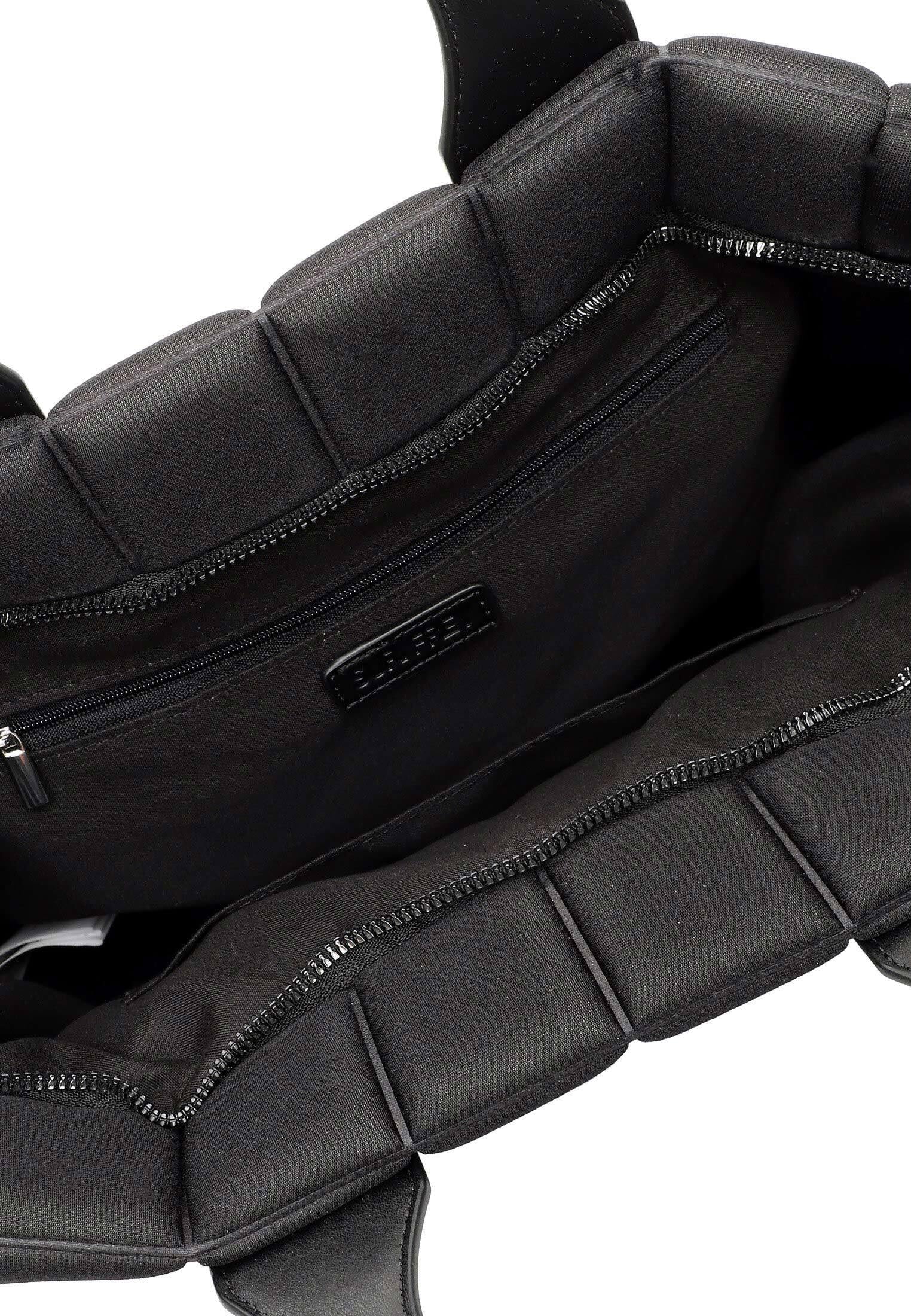 SURI FREY Jancy Cityshopper M Shopper Schwarz Stepp