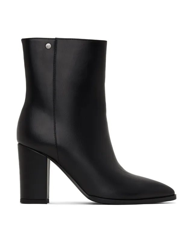 Matt & Nat ASAI Stiefeletten Schwarz vegan Blockabsatz