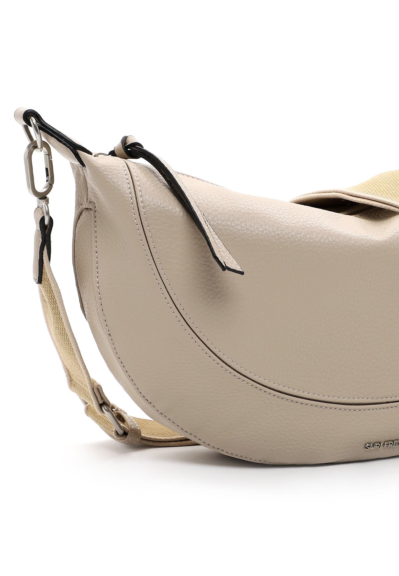 SURI FREY Kimberly Crossbody Umhängetasche Beige Breitgurt