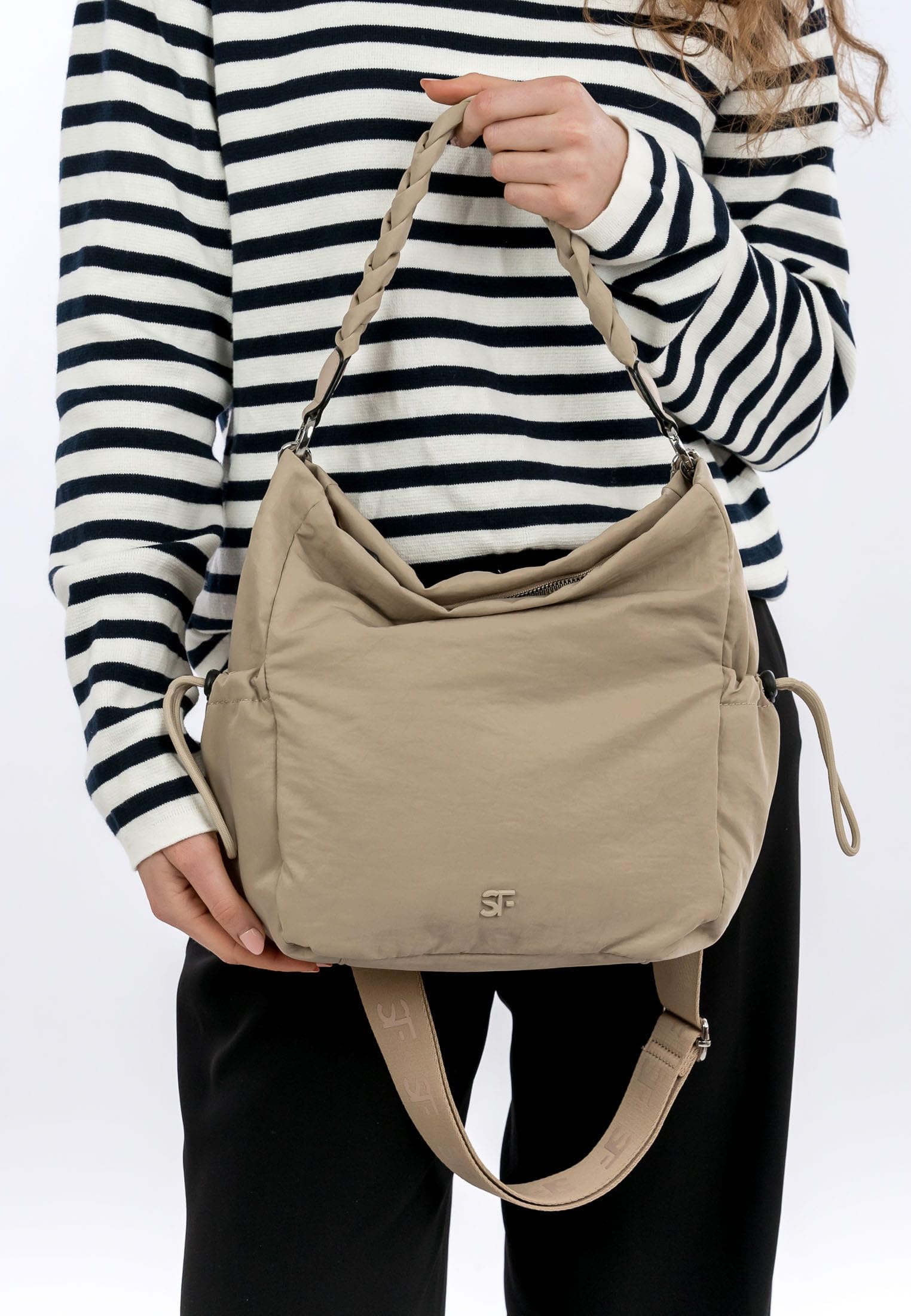 SURI FREY Abby Crossover Bag Schultertasche taupe