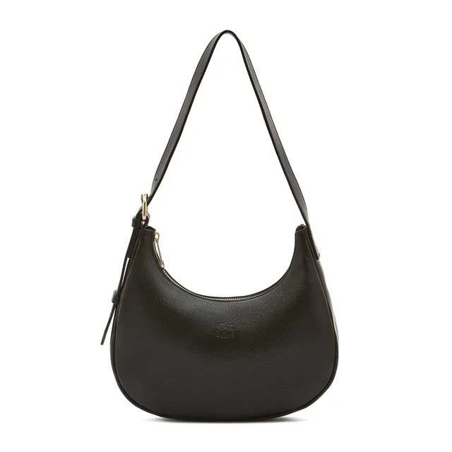Il Bisonte Belcanto Handtasche Vollleder schwarz