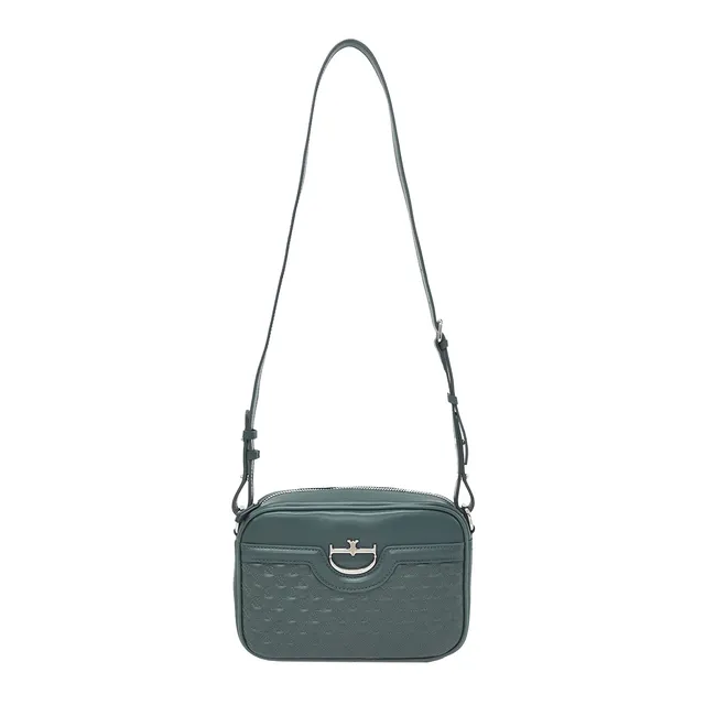 Lamarthe Séduction Crossbody Grün Spaltleder