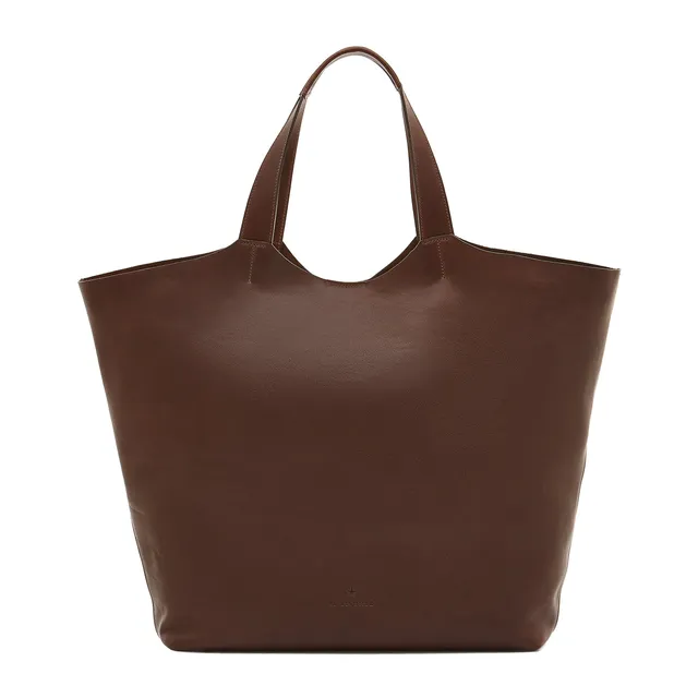 Il Bisonte Le Laudi Shopper Vollleder kaffee