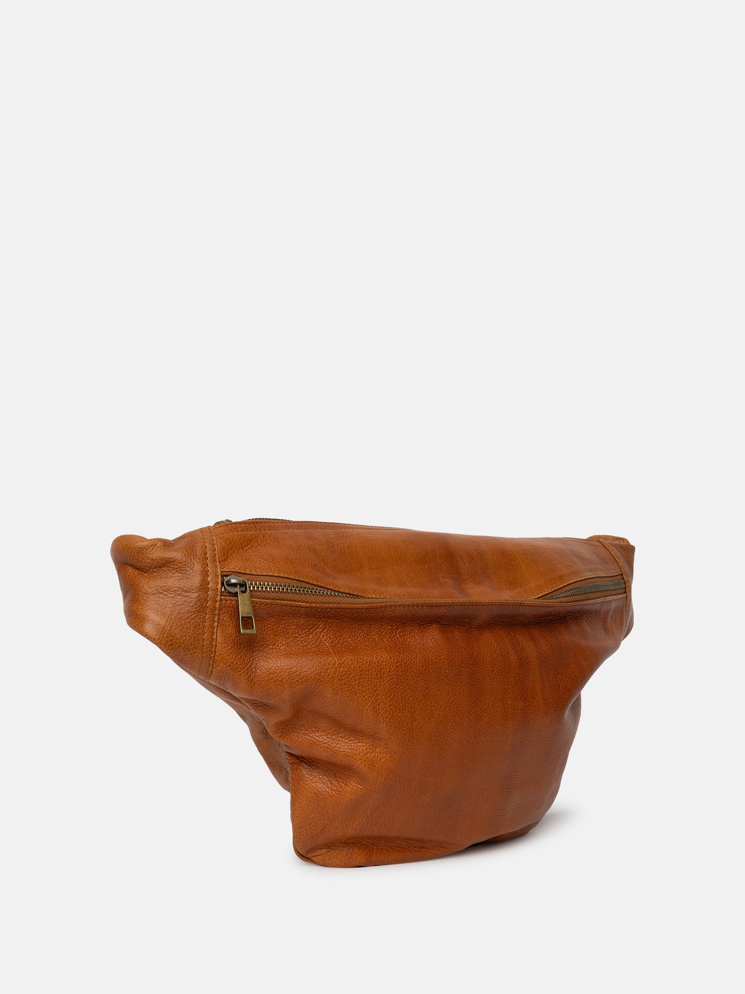 RE:DESIGNED Merla Urban Bauchtasche Burned Tan Vollleder
