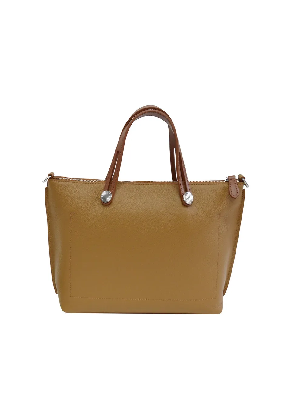 Lamarthe Fidèle Handtasche Leder Camel 36 cm Vollleder