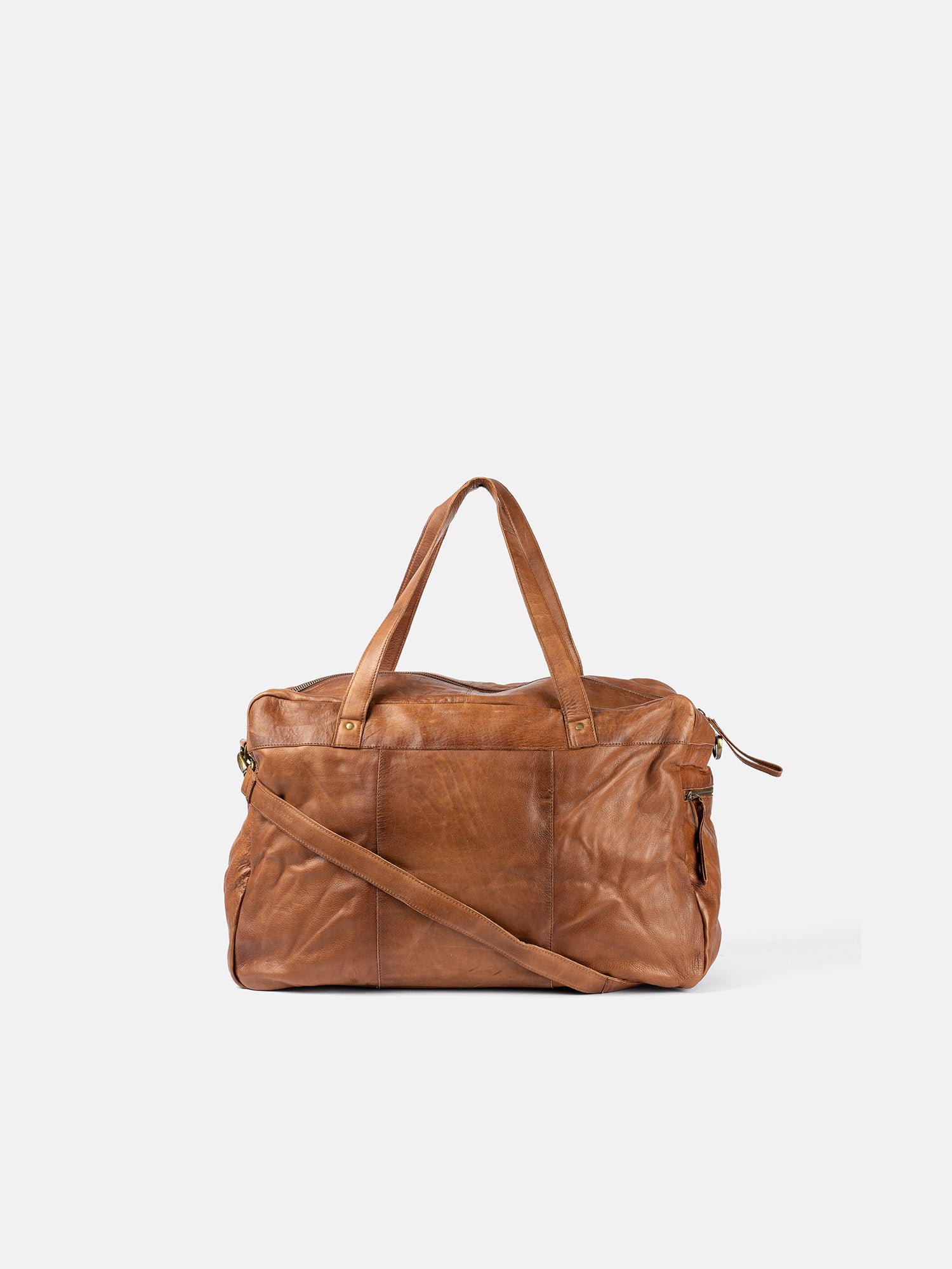 RE:DESIGNED Signe Urban Weekender Walnut Vollleder