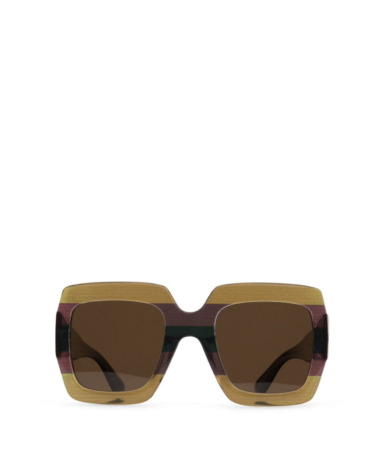 Matt & Nat Avila Sonnenbrille Braun polarisiert