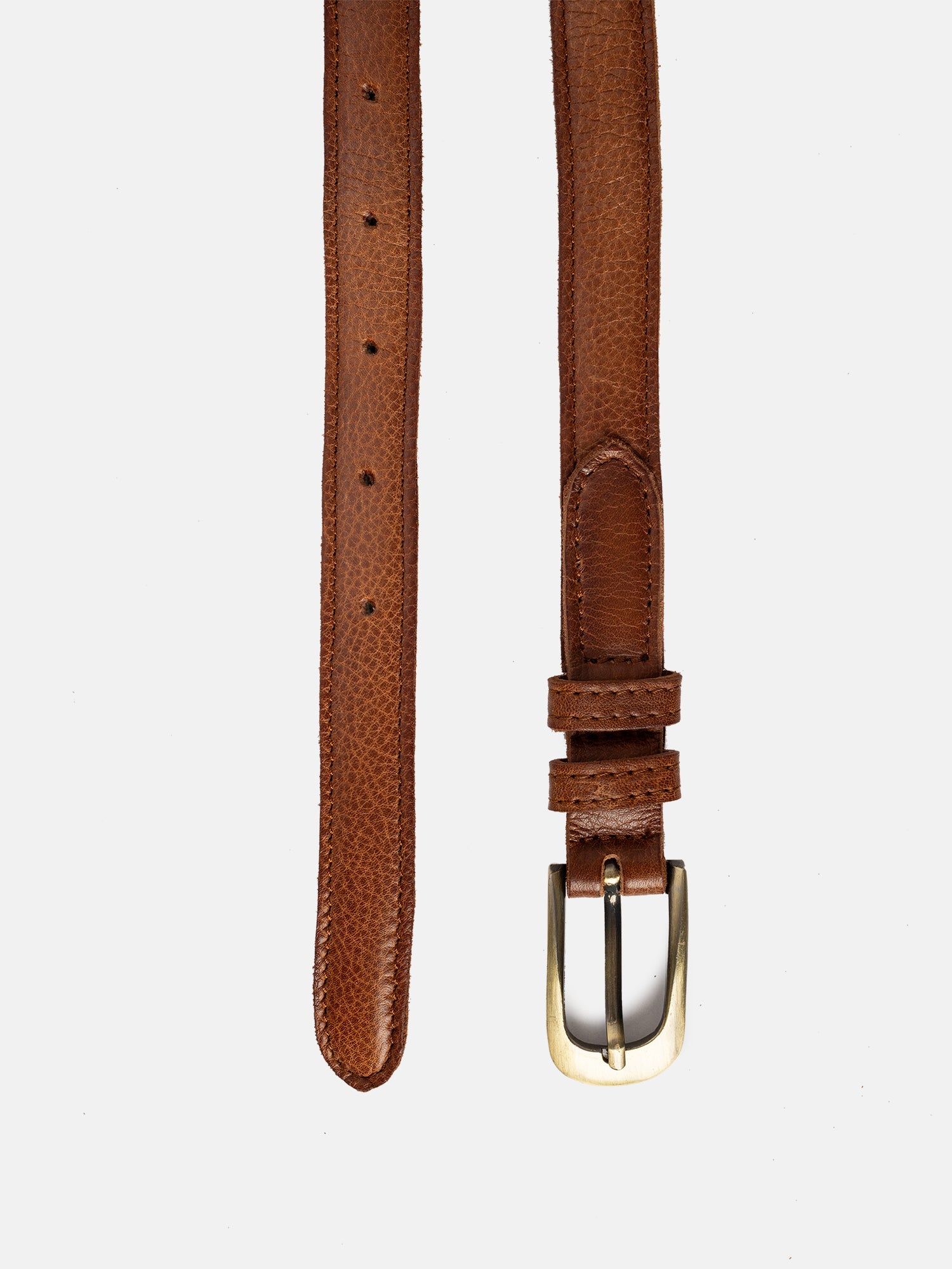 RE:DESIGNED Mona Gürtel Walnut Ledergürtel 2 cm