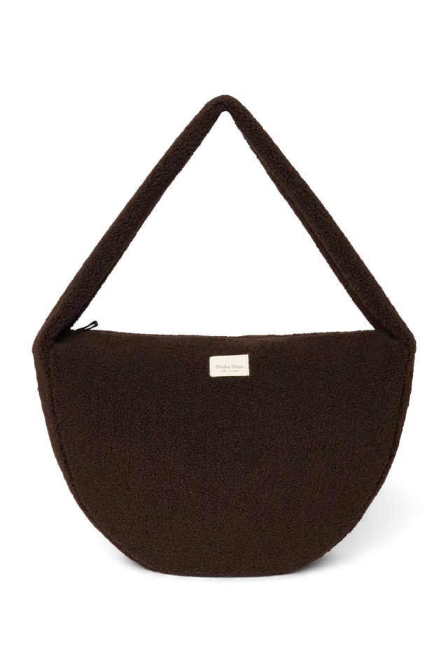 Studio Noos Teddy Cross Body Bag Umhängetasche Chocolate Teddy