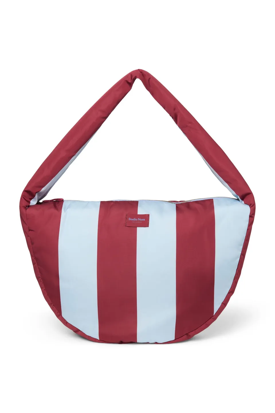 Studio Noos Bold Stripe Cross Body Bag Bordeaux