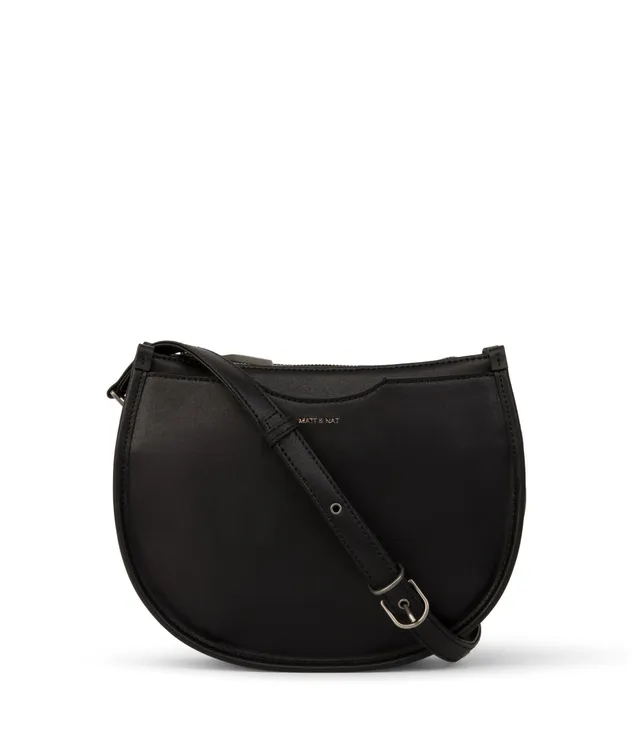 Matt & Nat Charlie Umhängetasche Arbor Schwarz vegan