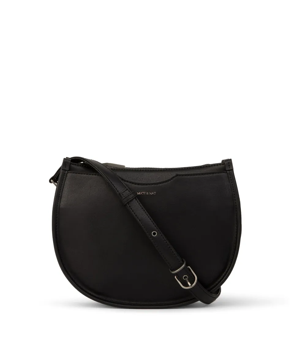 Matt & Nat Charlie Umhängetasche Arbor Schwarz vegan