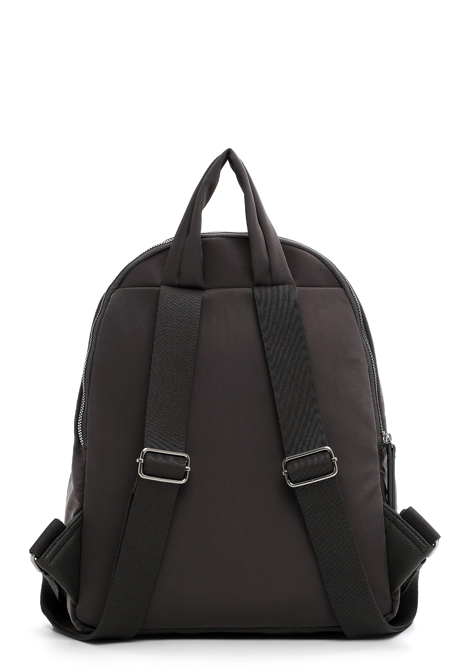 SURI FREY Pauly 16726 Rucksack Grau Nylon mit Reissverschluss