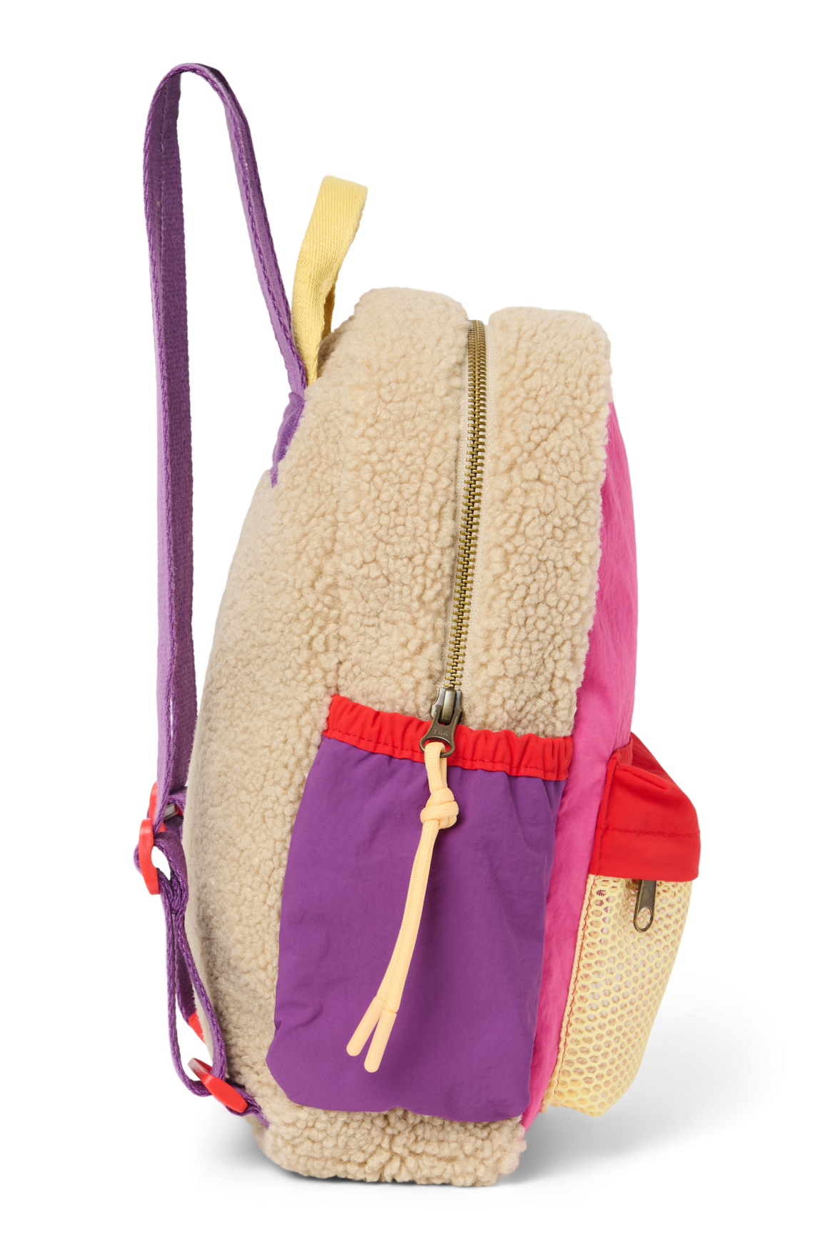 Studio Noos Patchwork Mini Backpack Rucksack Bright Pink Kinder