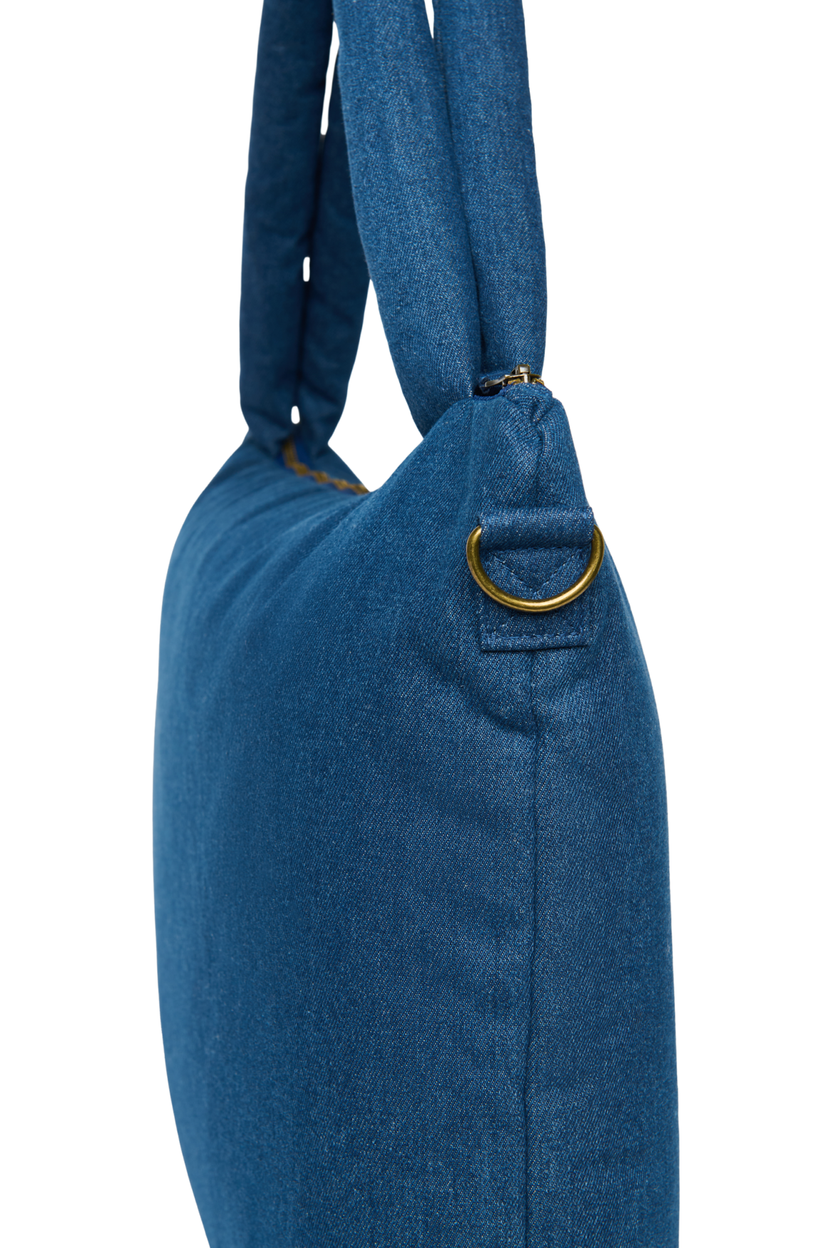 Studio Noos Denim Wickeltasche Dunkelblau Jeansstoff Flaschenfach