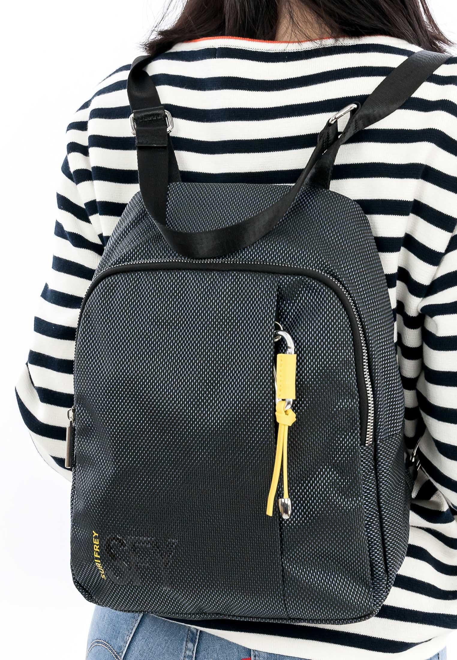 SURI FREY Suri Sports Marry Backpack Rucksack Schwarz 26 cm