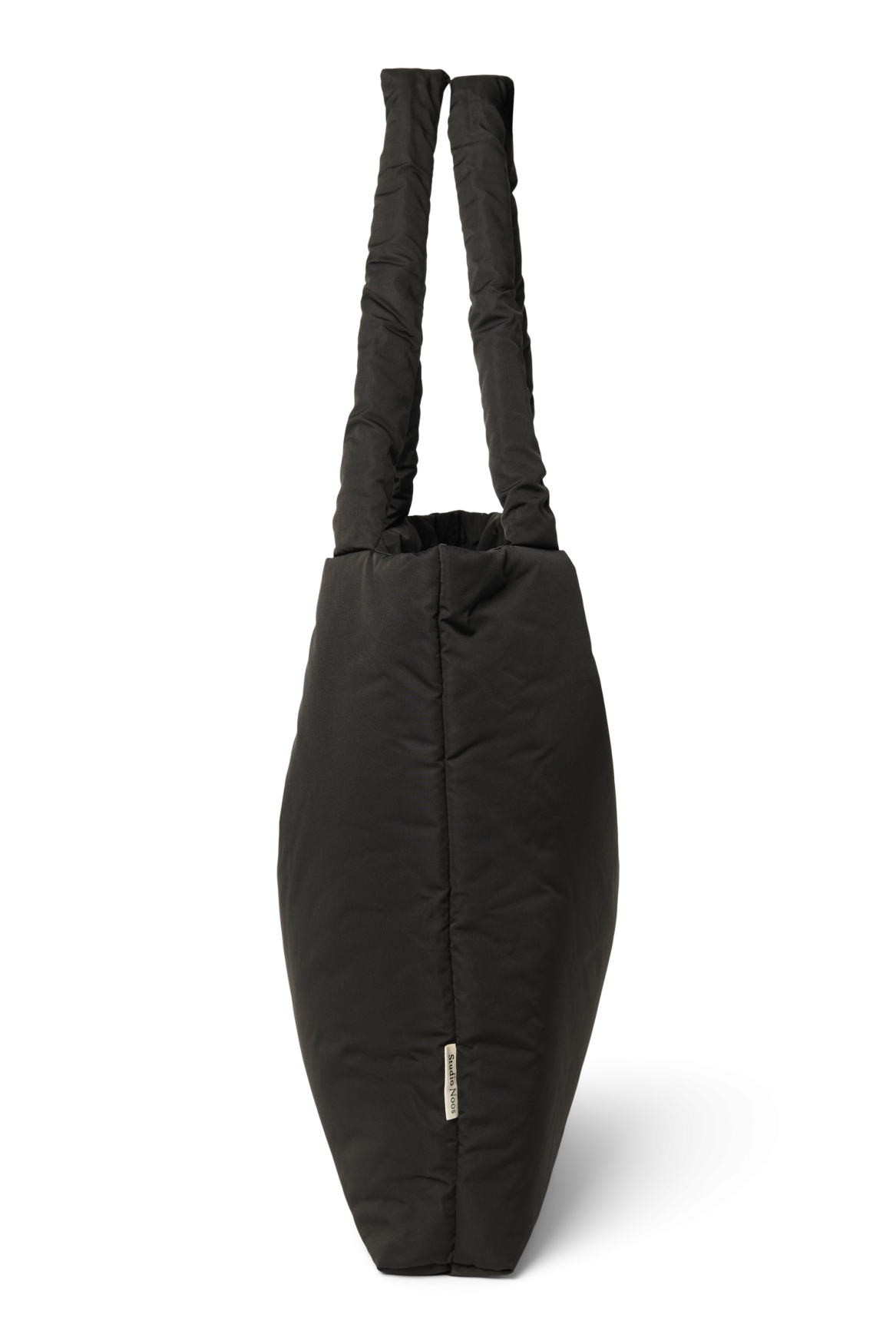 Studio Noos Puffy Mom Bag Shopper Schwarz Wattiert