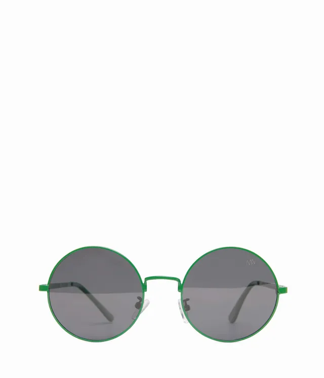 Matt & Nat Cole Sonnenbrille rund polarisiert Schwarz
