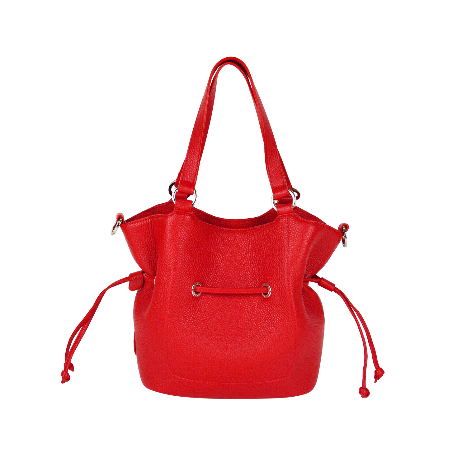 Lamarthe Paris S Handtasche Rot Vollleder