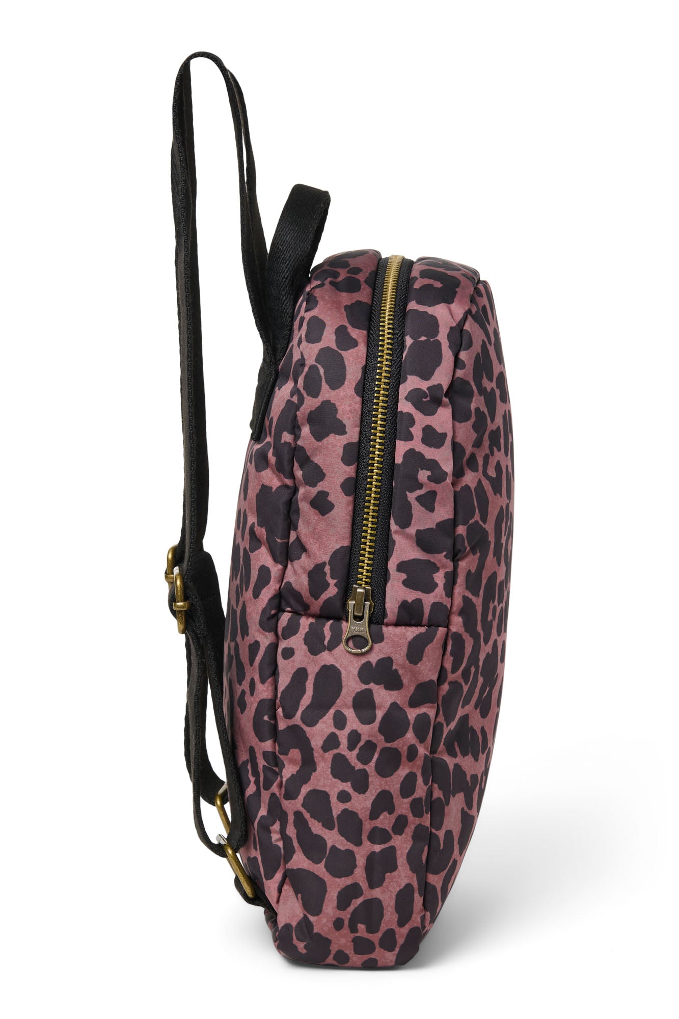 Studio Noos Puffy Mini Backpack Red Leopard Rucksack