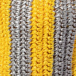 Maria la Rosa Cheyenne Mini Bucket Handtasche Gelb Raffia