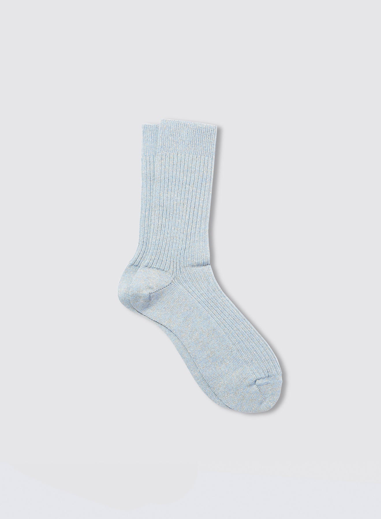 Maria la Rosa WD0A2UN4211 Socken Silver Lurex-Rippe