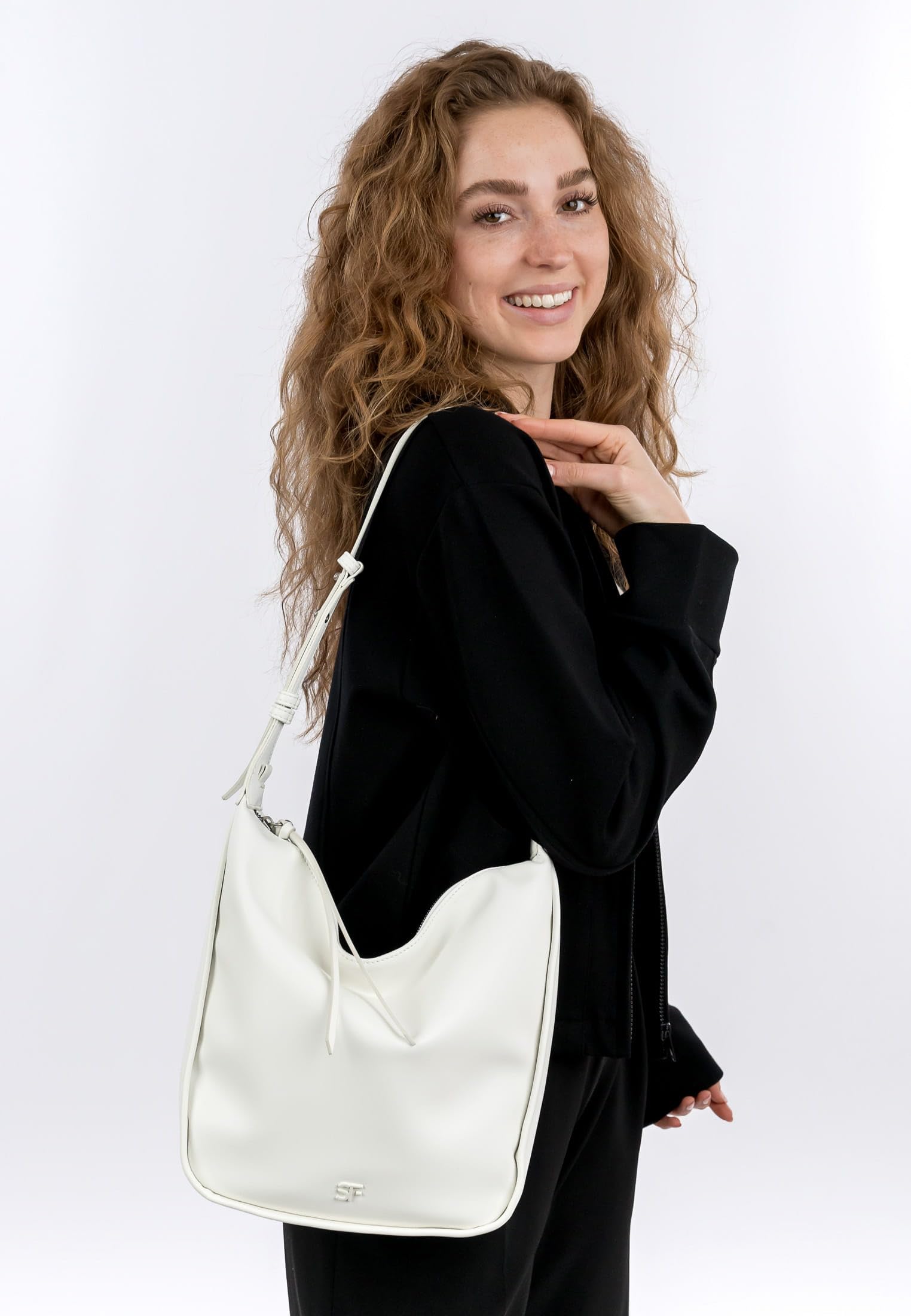 SURI FREY Lory Shoulder Bag Schultertasche White