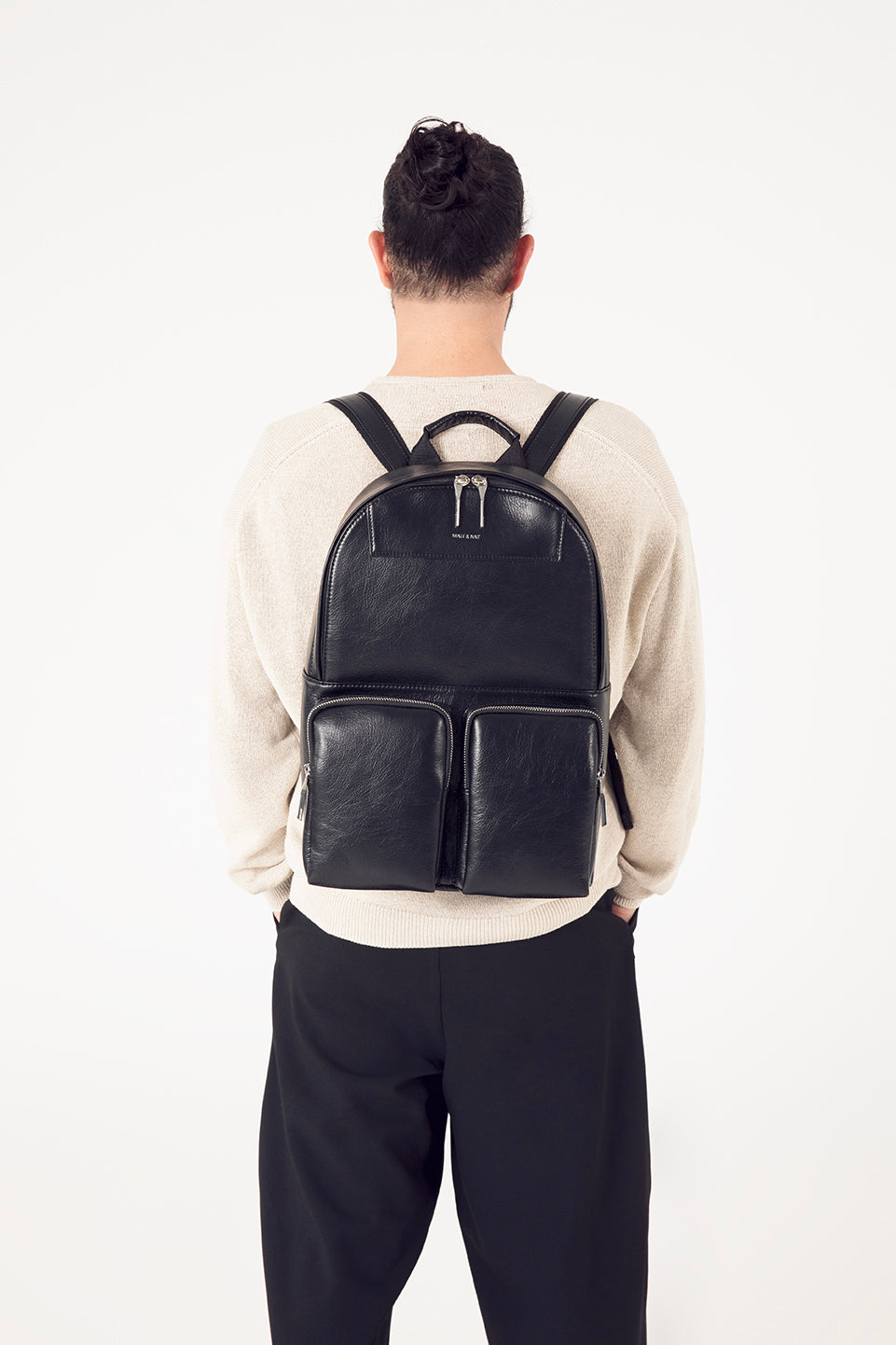 Matt & Nat Donnie Theme Rucksack Schwarz 15 Zoll