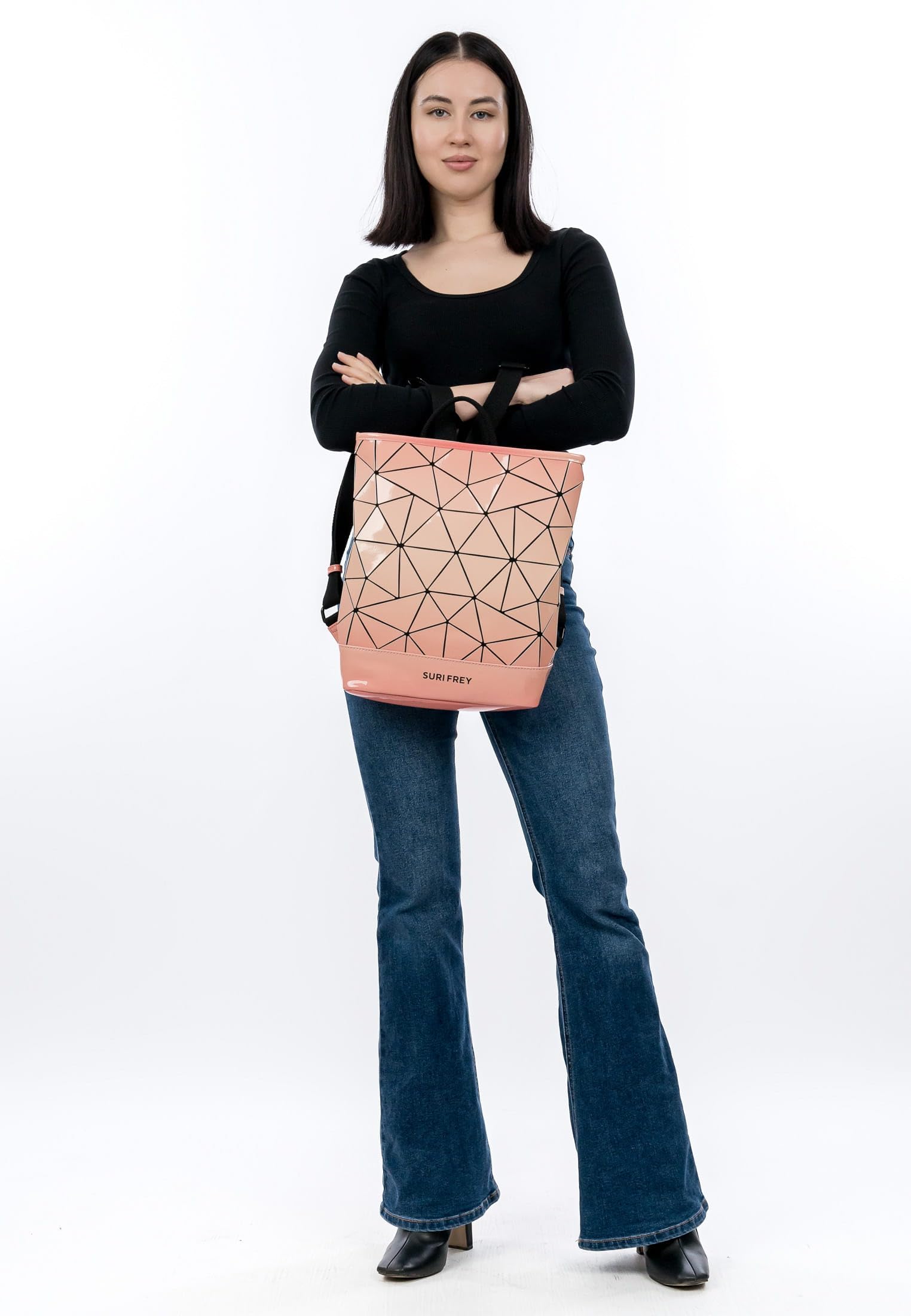 SURI FREY Jessy-Lu City Backpack M Rucksack Peach