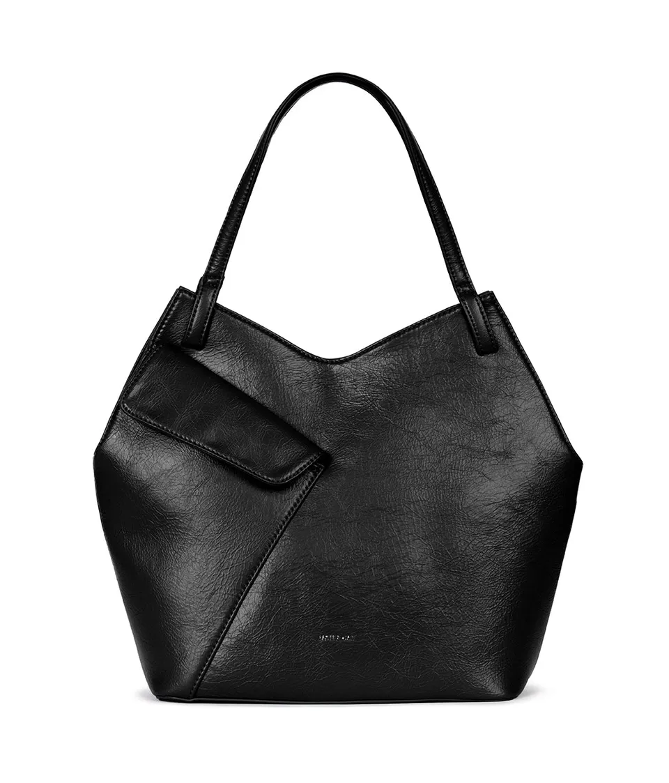 Matt & Nat Theme Giani Tote Schwarz groß