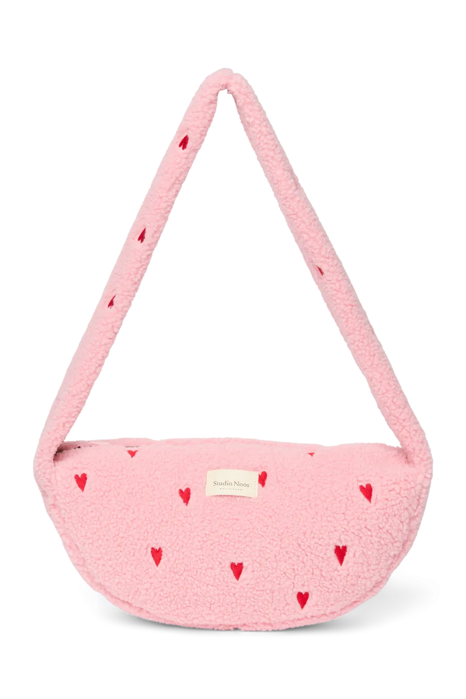 Studio Noos Teddy Mini Cross Body Umhängetasche Rosa Hearts