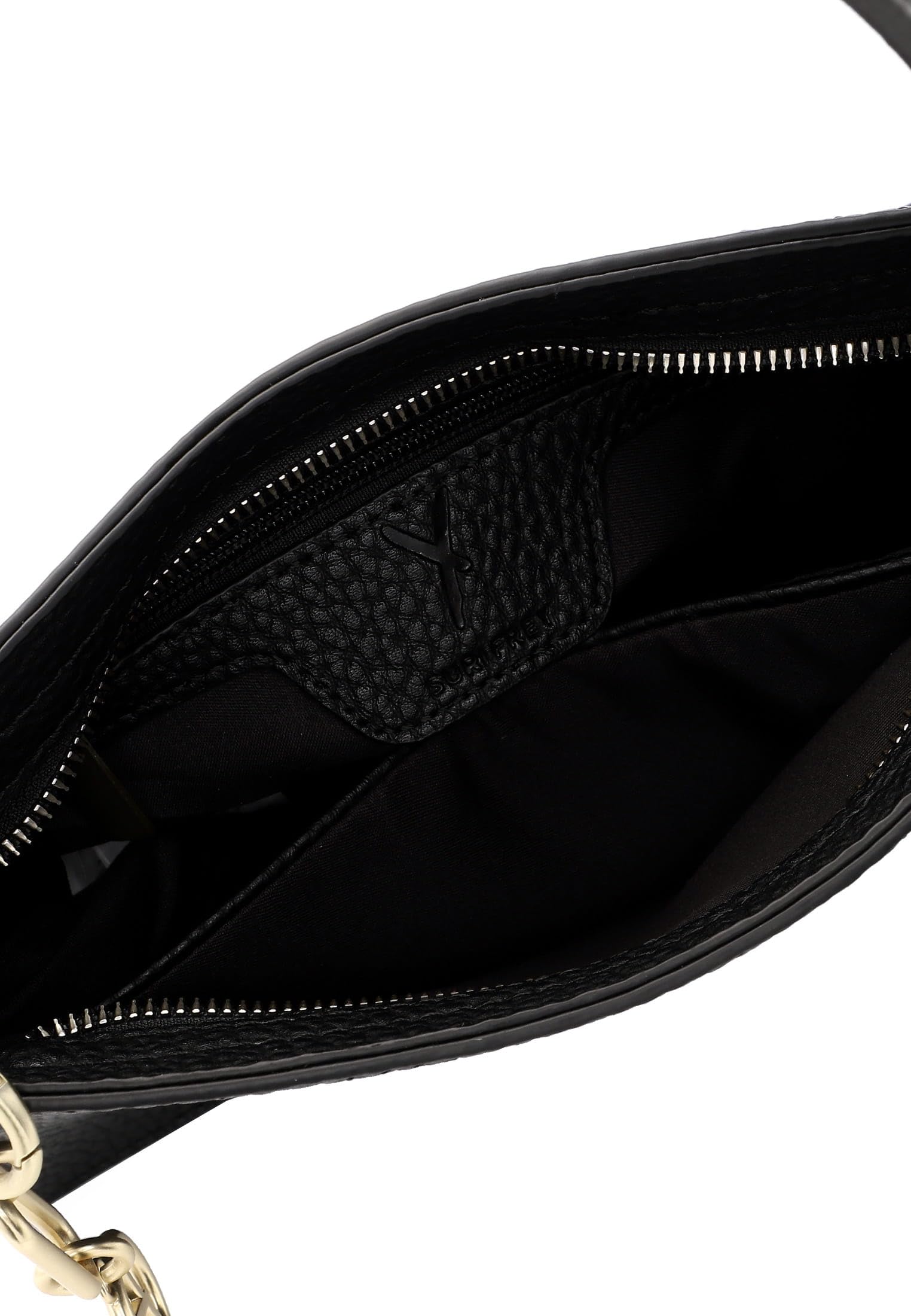 SURI FREY Gwenny Shoulder Bag Schultertasche Schwarz Zipper