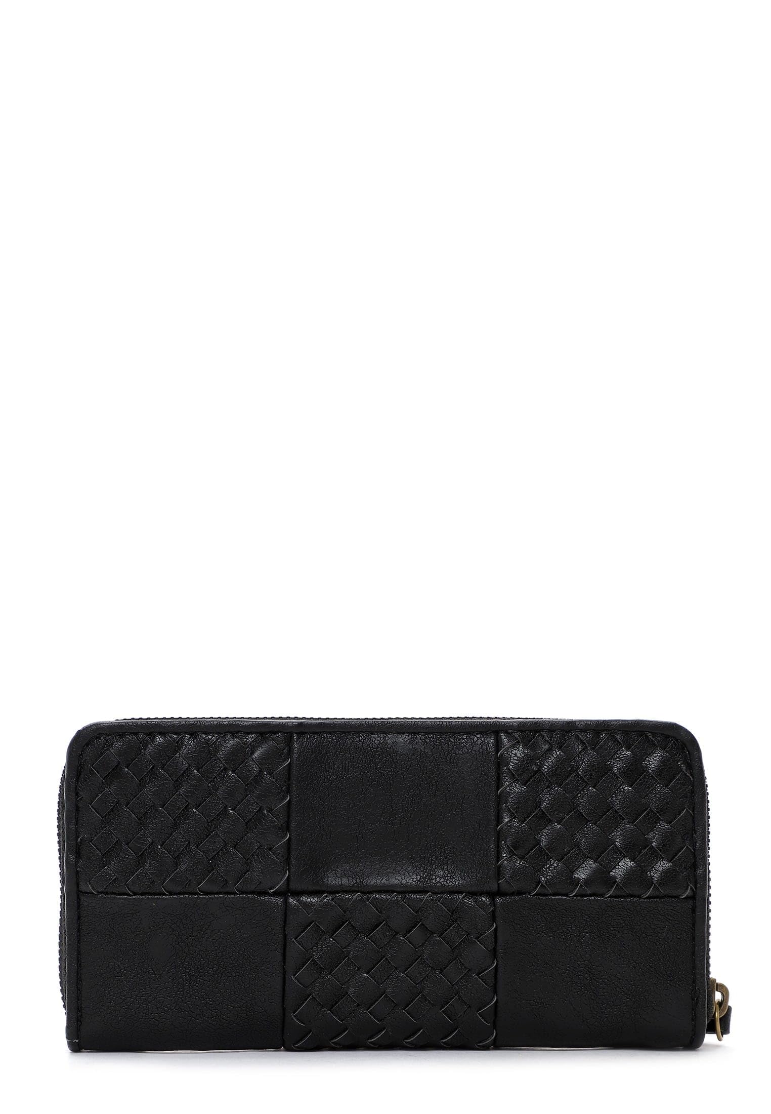 SURI FREY Bly Zip Around Geldbörse Schwarz Patchwork