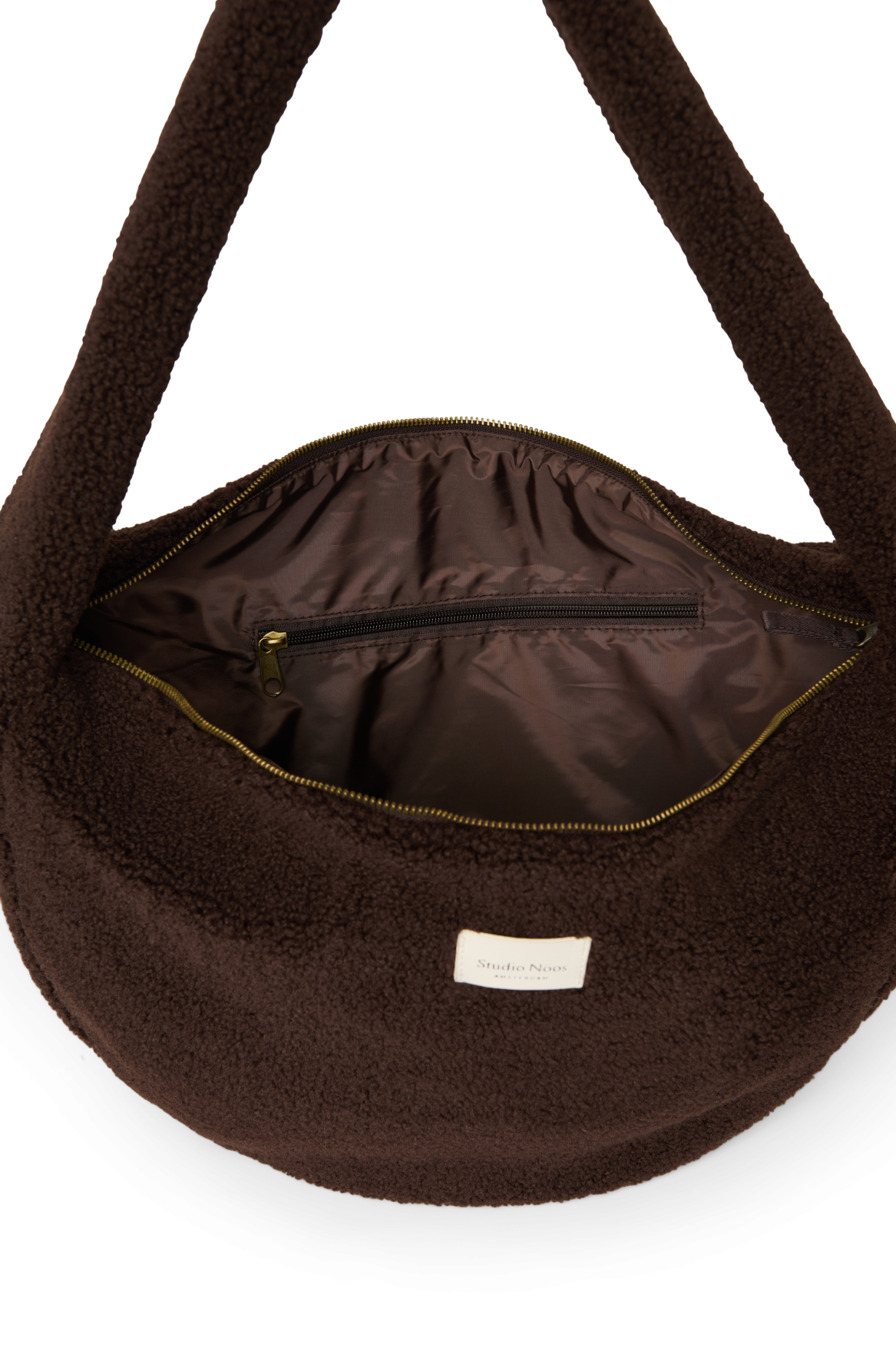 Studio Noos Teddy Cross Body Bag Umhängetasche Chocolate Teddy