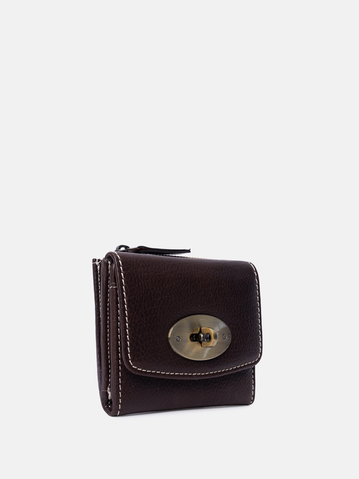 RE:DESIGNED Saya 6657 Geldbörse Dark Brown Leder