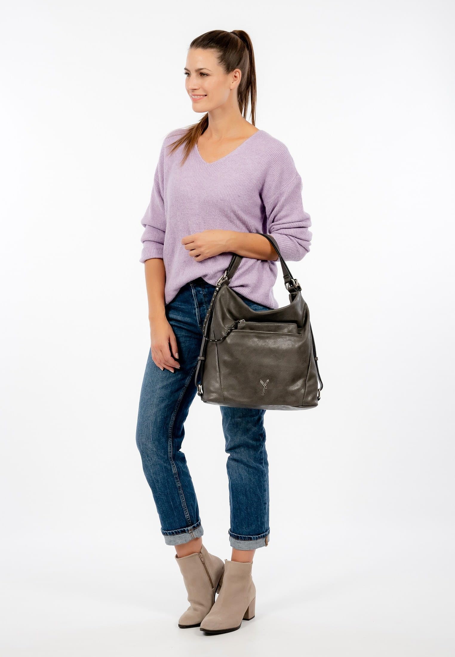 SURI FREY SFY Alley Laley Rucksack Darkgrey