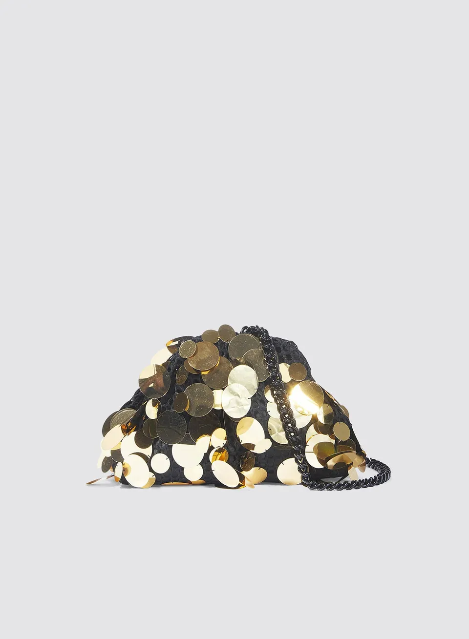 Maria la Rosa Carnival Mini Clutch Pailletten Gold