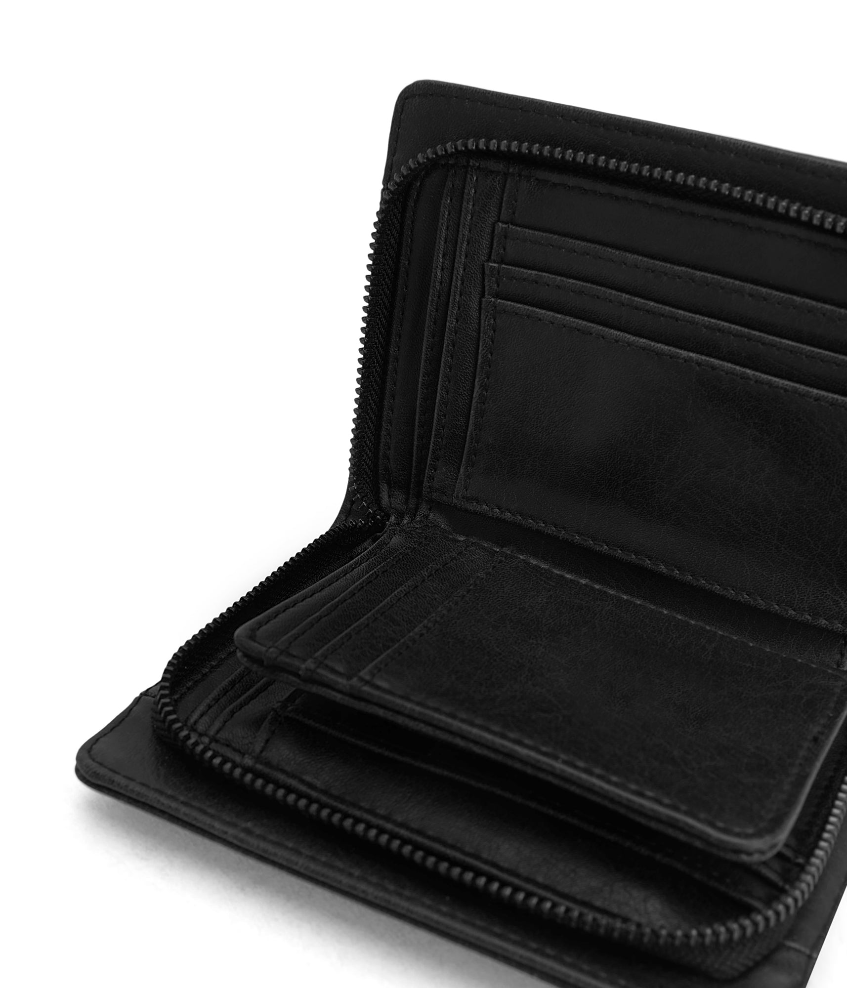 Matt & Nat Vintage Webbersm Small Geldbörse vegan Reissverschluss