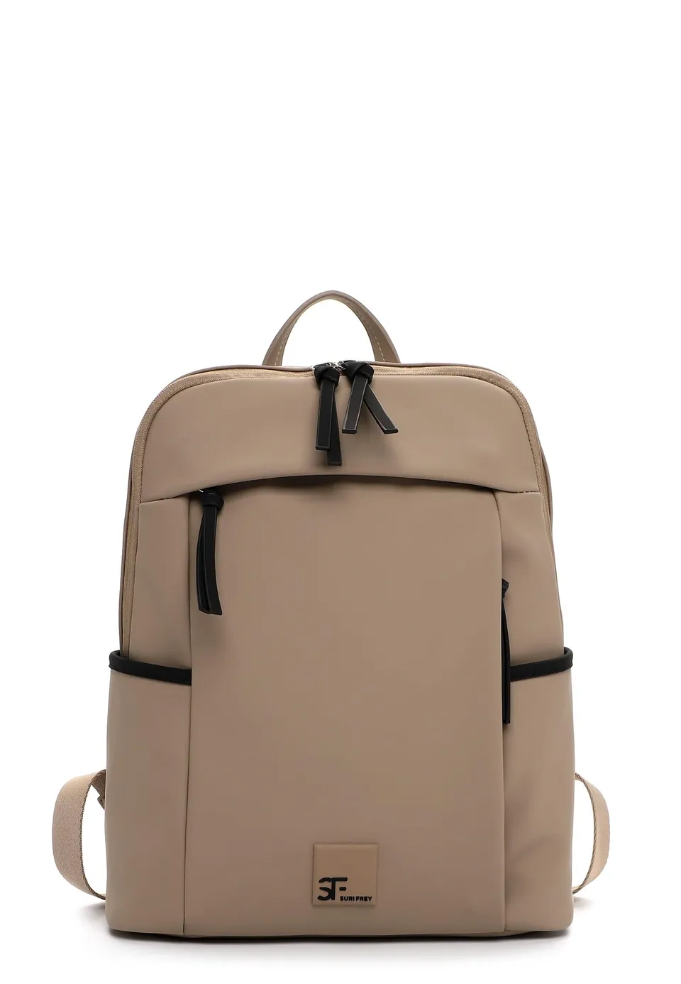 SURI FREY SFY Shiny Cityrucksack Sand Laptopfach