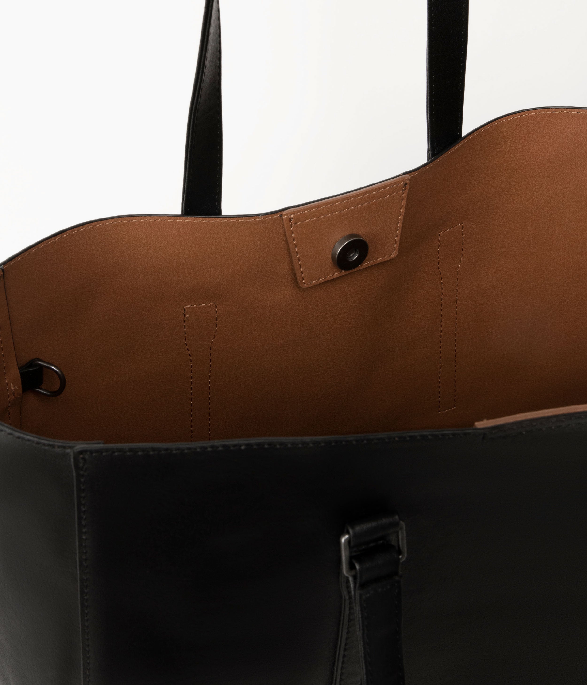Matt & Nat Arbor Emel Tote Tasche Schwarz 14 Zoll