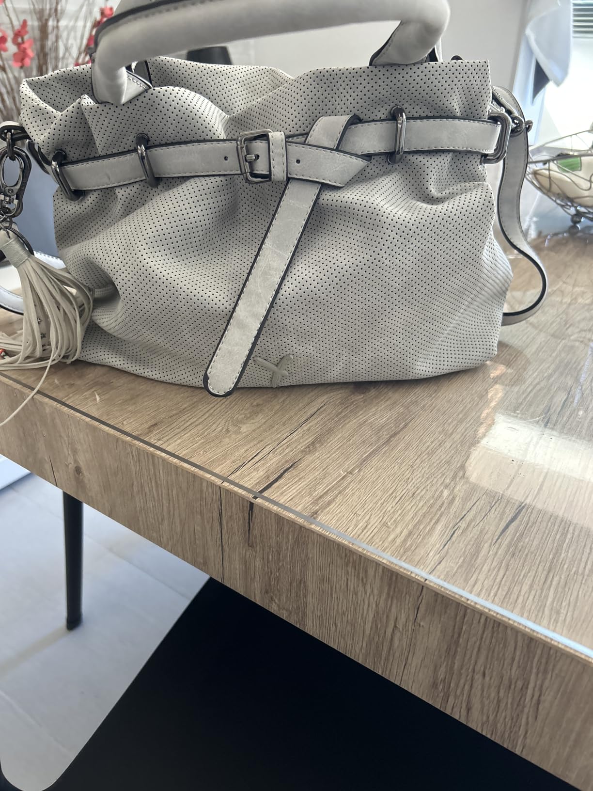 SURI FREY Romy Basic Shoulder Bag L Schultertasche Grey