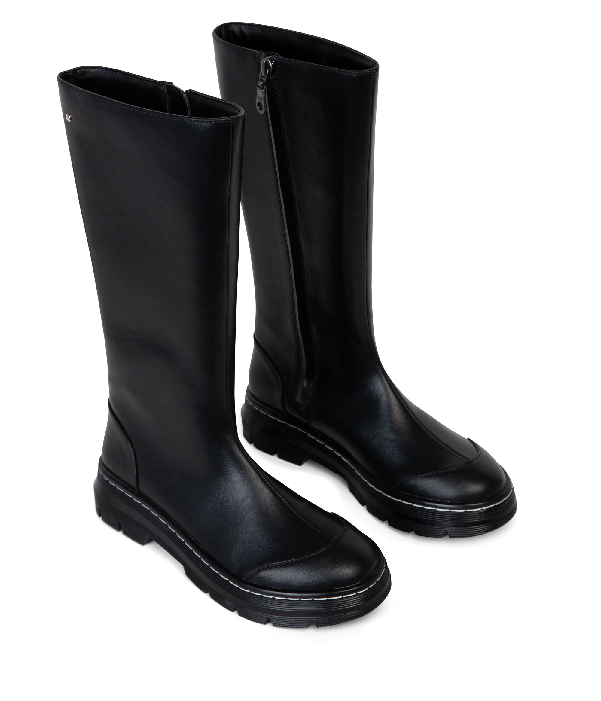 Matt & Nat Sumi Stiefel Damen Schwarz Hoch Vegan