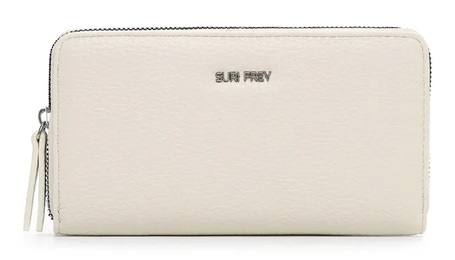 SURI FREY SFY Tiffy Zip Around Wallet Geldbörse Ecru 19 cm